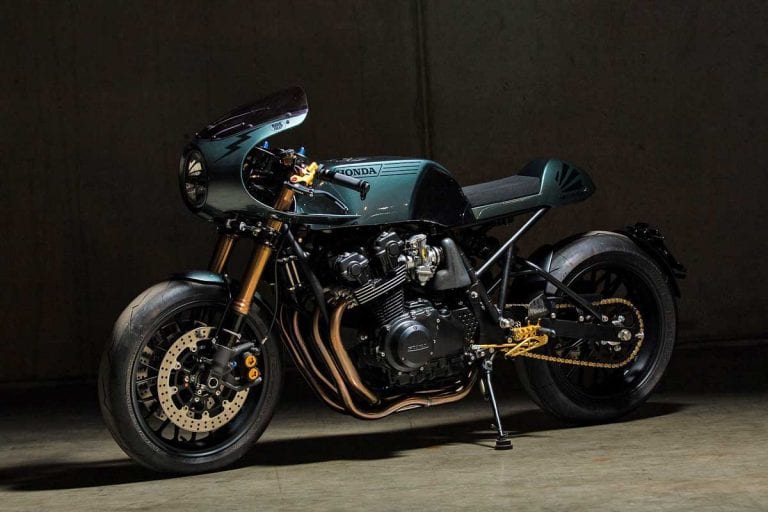 T V Approved Hb Customs Honda Cb F Return Of The Cafe Racers