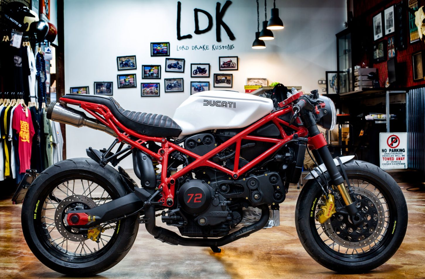 Neoracer Lord Drake Kustoms Ducati Return Of The Cafe Racers