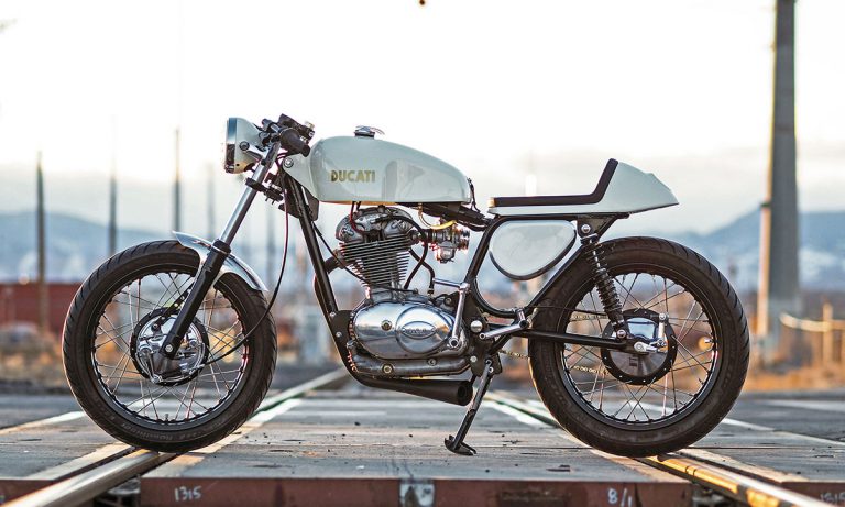 York St Moto Ducati 350 Widecase - Return of the Cafe Racers