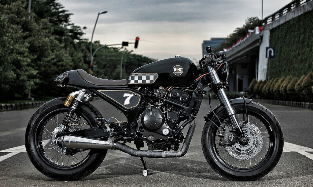 Batten Down - Kawasaki ER6N Cafe Racer - Return of the Cafe Racers