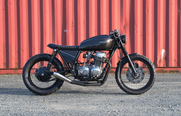 Backroad Burner - KickMoto Honda CB750 - Return of the Cafe Racers