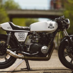 Yamaha XS750 cafe racer