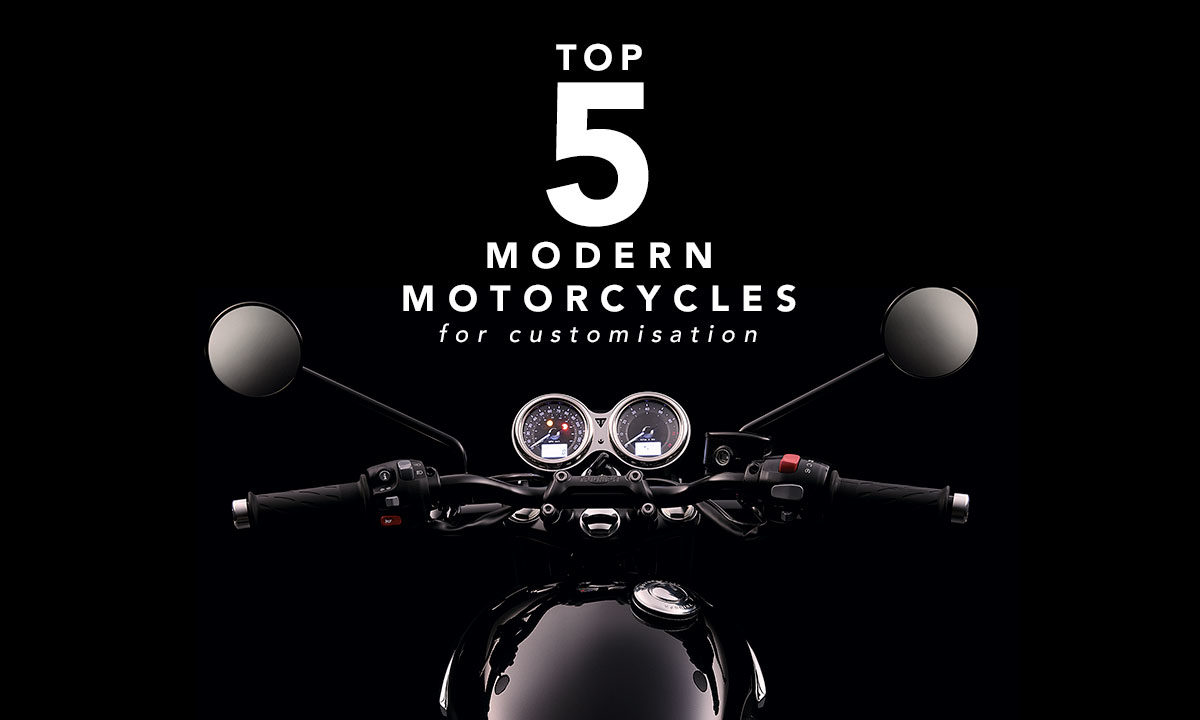 Top 5 modern motorcycles for cafe racer