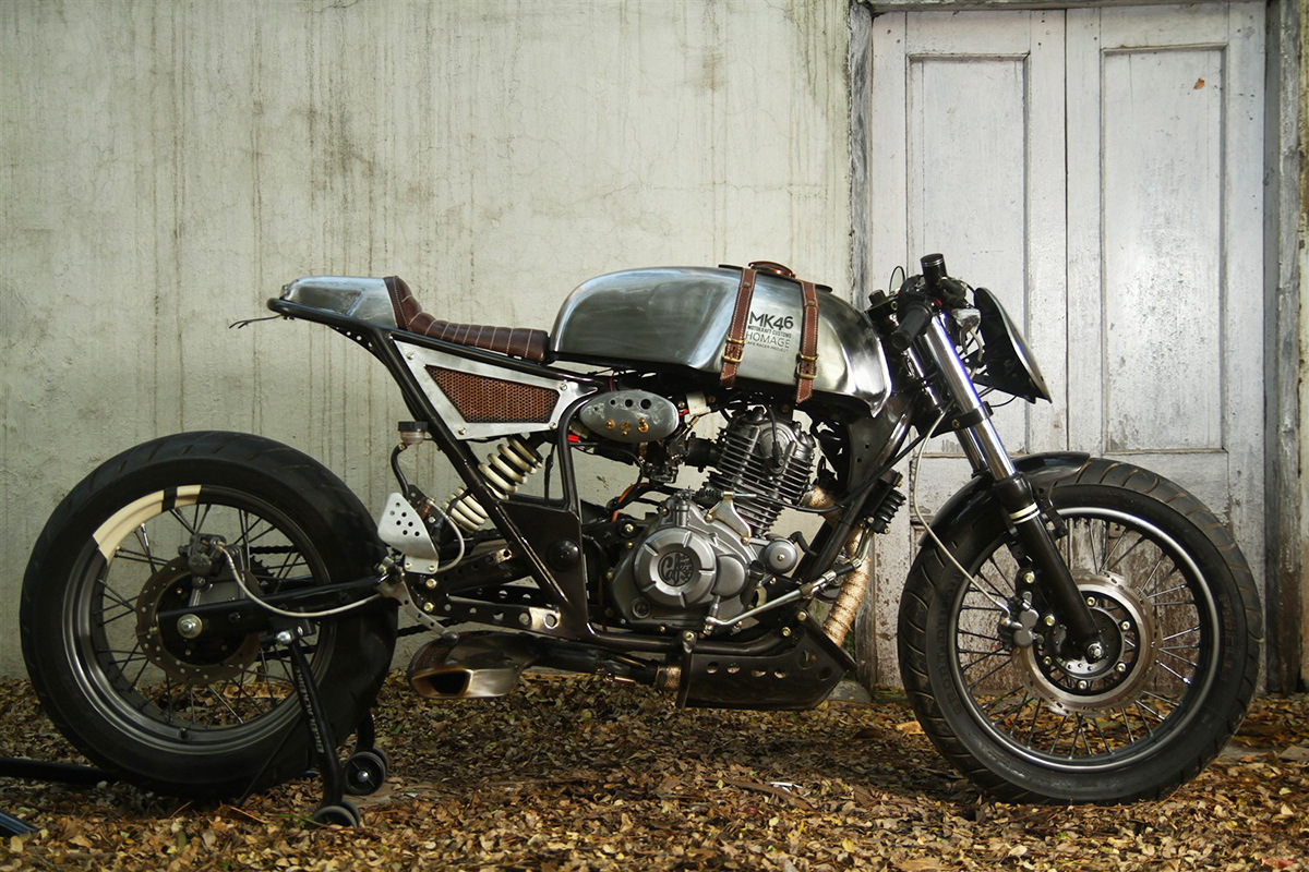 Kawasaki EL400 india cafe racer