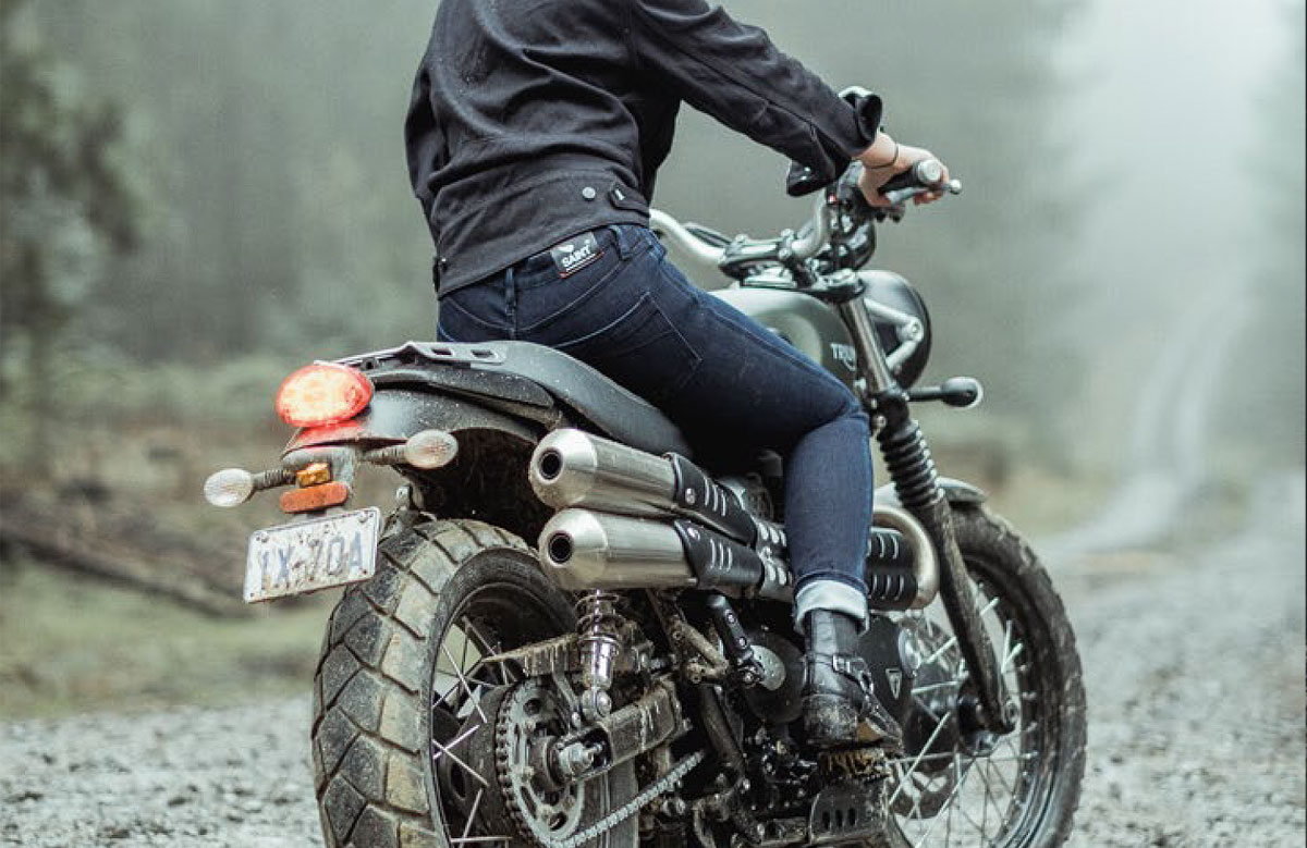 stretch motorcycle jeans