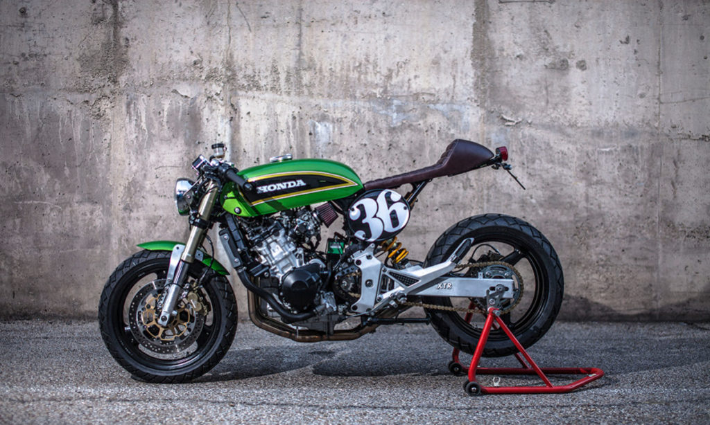 Speedy Spencer Va X Osb Hornet 600 Return Of The Cafe Racers