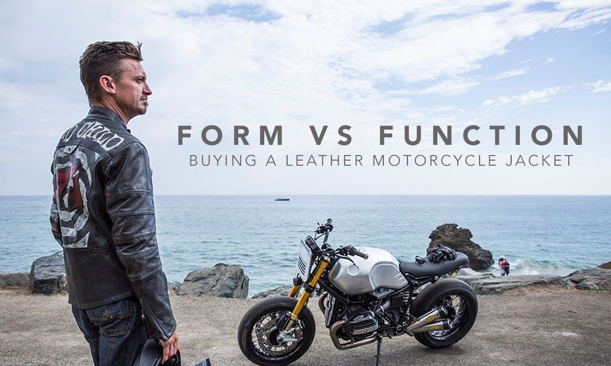 Buying a leather motorcycle jacket