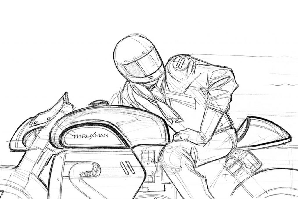 Building a Cafe Racer - Blacktrack BT02 design - Return of the Cafe Racers