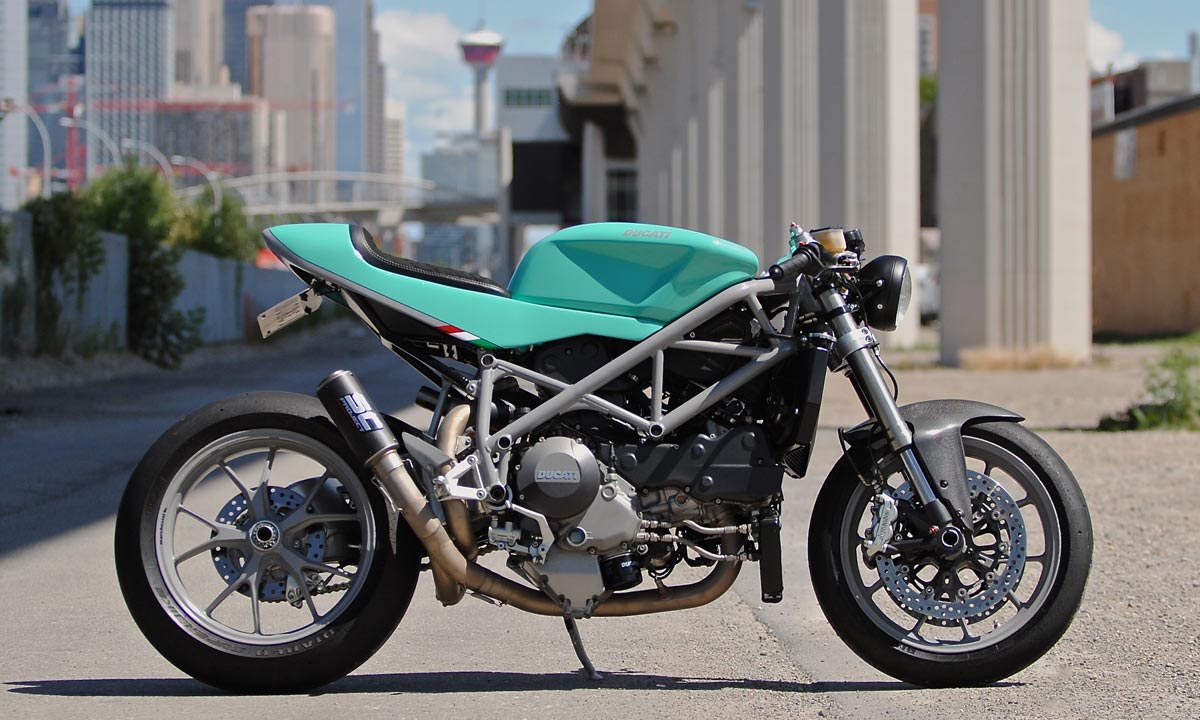 Mike Ducati 848 cafe racer