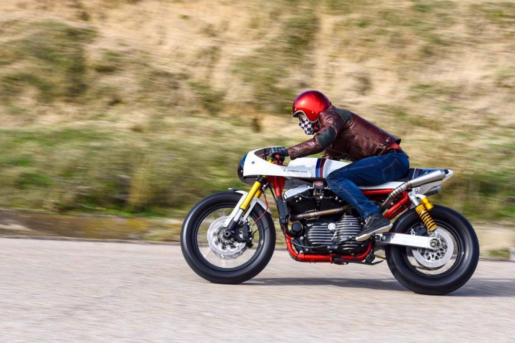 Breaking Limits - Ac Calella Harley Sportster - Return Of The Cafe Racers