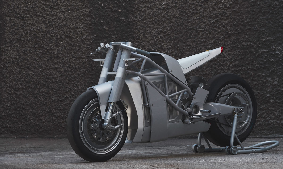 custom electric Zero motorcycle