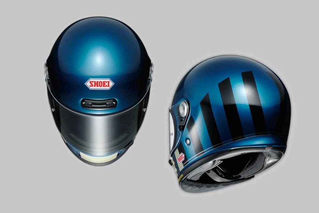 Shoei Glamster Retro Motorcycle Helmet - Return of the Cafe Racers