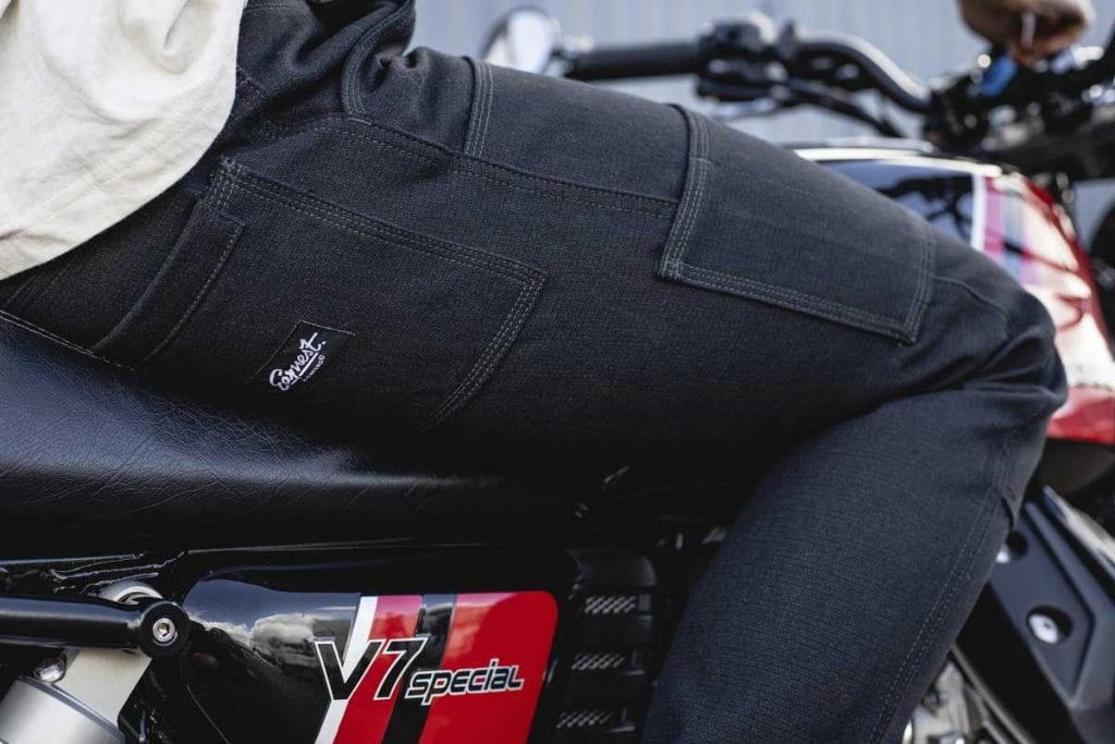 Earnest Tasker Pants and Squire Apron - Return of the Cafe Racers