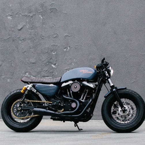 Slayed Sporty: FatBoy Design x Slayer House H-D Forty Eight - Return of ...