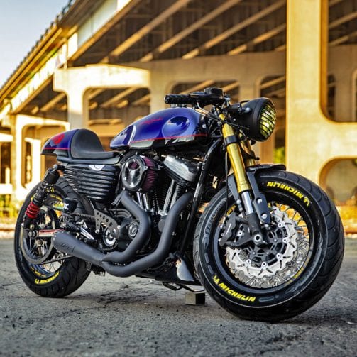 Cowboy's Chopper Sportster XR1200 Cafe Racer