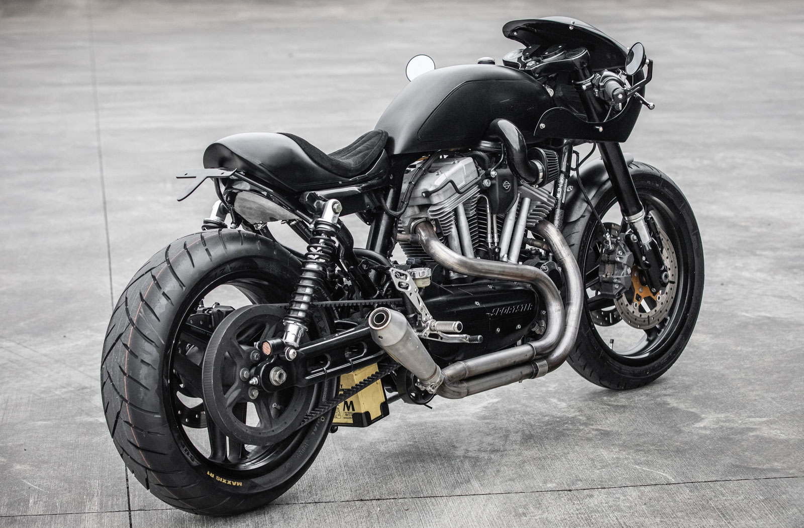 Cowboy's Chopper Sportster XR1200 Cafe Racer