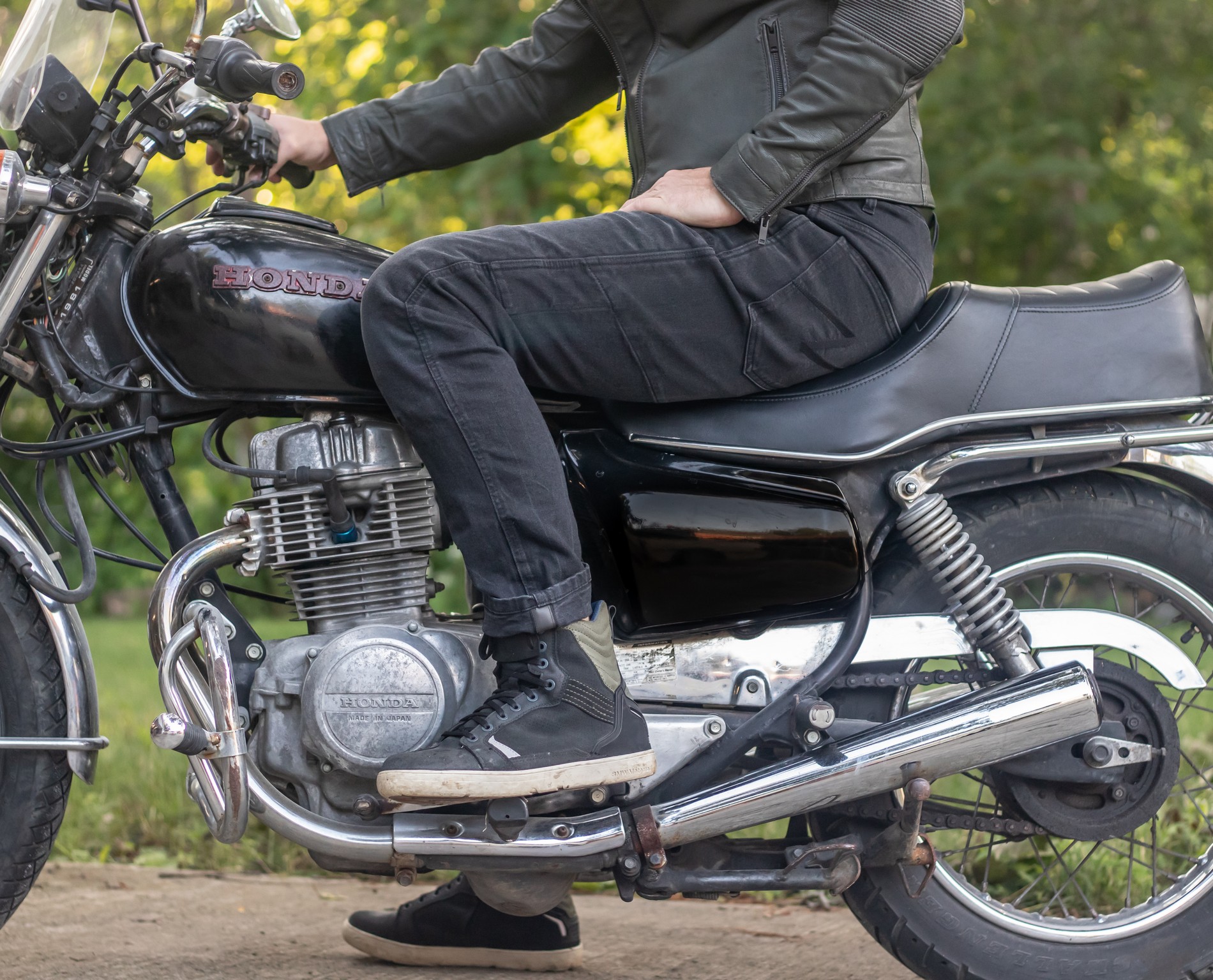 Pando Moto SHELL UH 01 – Unisex Armoured Motorcycle Shirt – LEGACY85