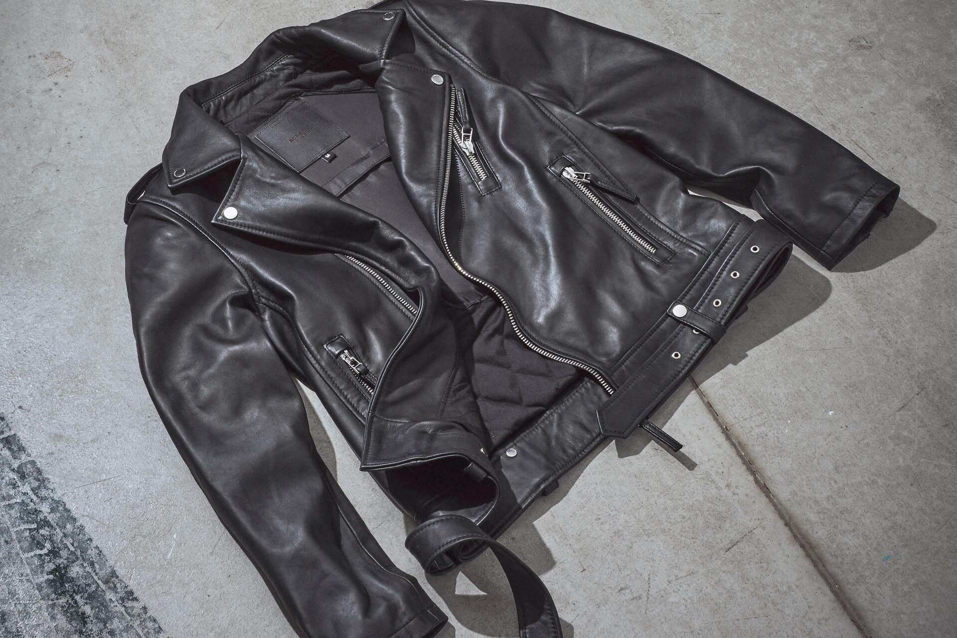 The Boda Skin's 'Voyager' leather motorcycle jacket