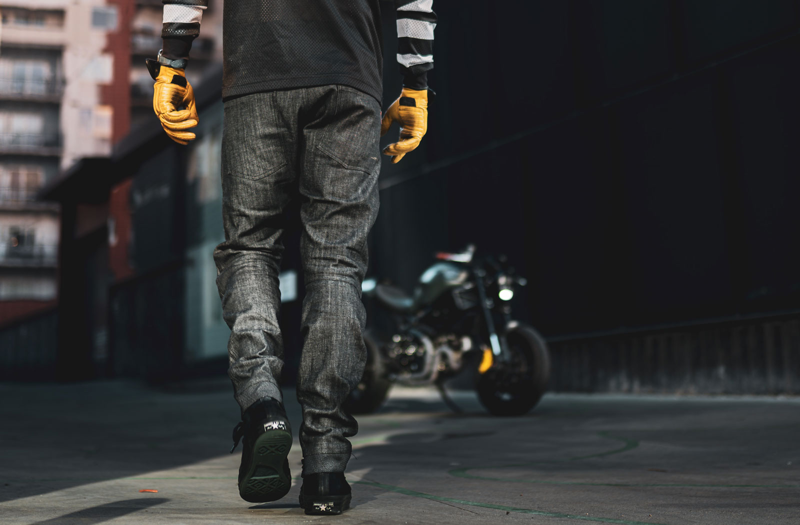 Clutch Moto Tech 110 motorcycle jeans