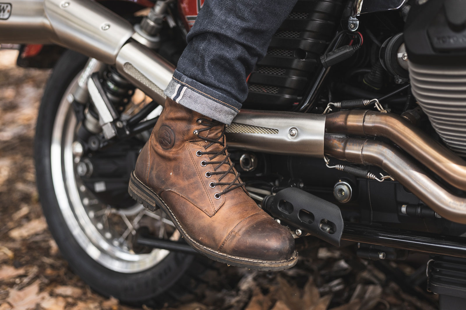 Falco Gordon motorcycle boots