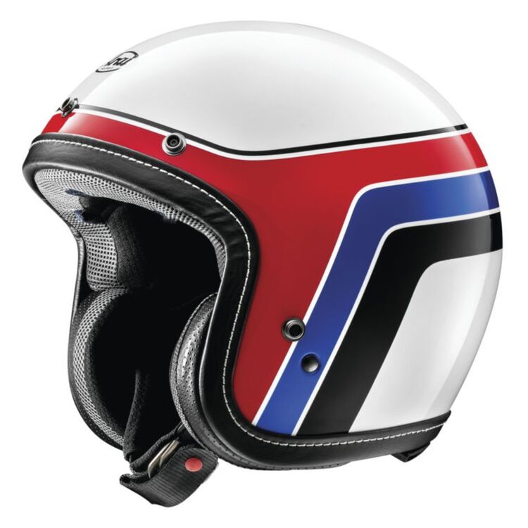 DOT/ECE Fiberglass Cafe Racer Helmet For Women and Men