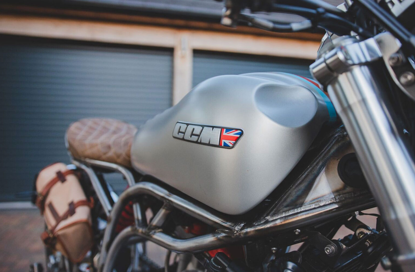 CCM Spitfire cafe racer