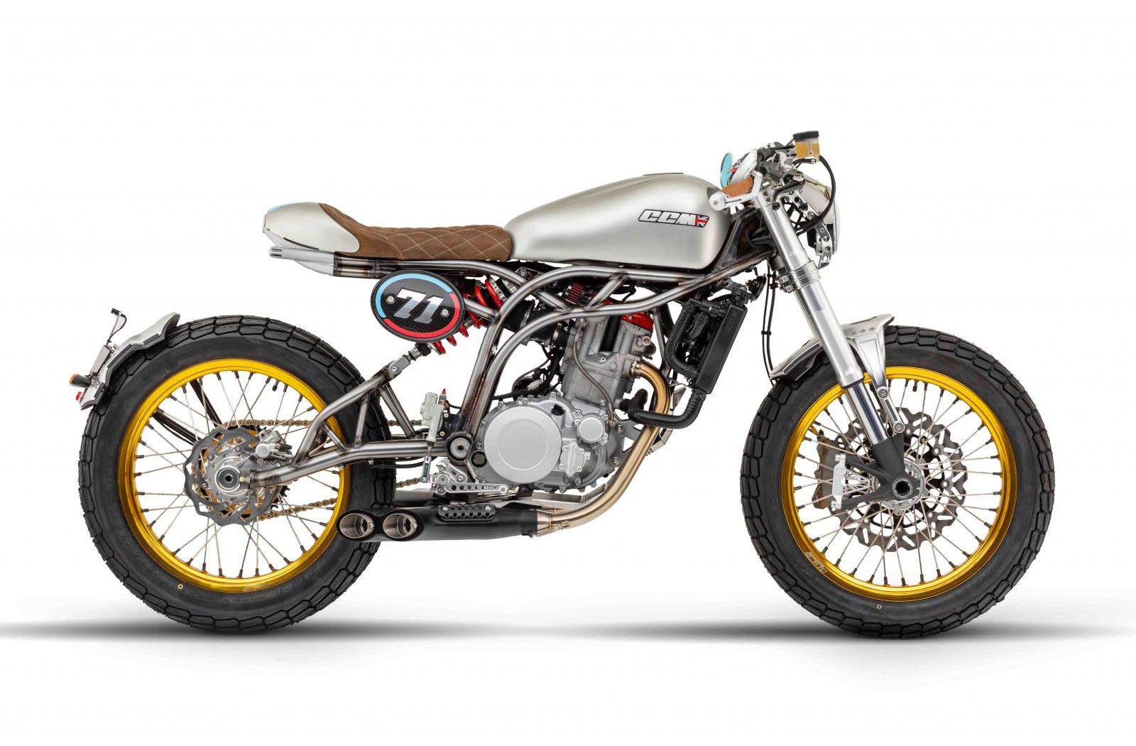 CCM Spitfire cafe racer