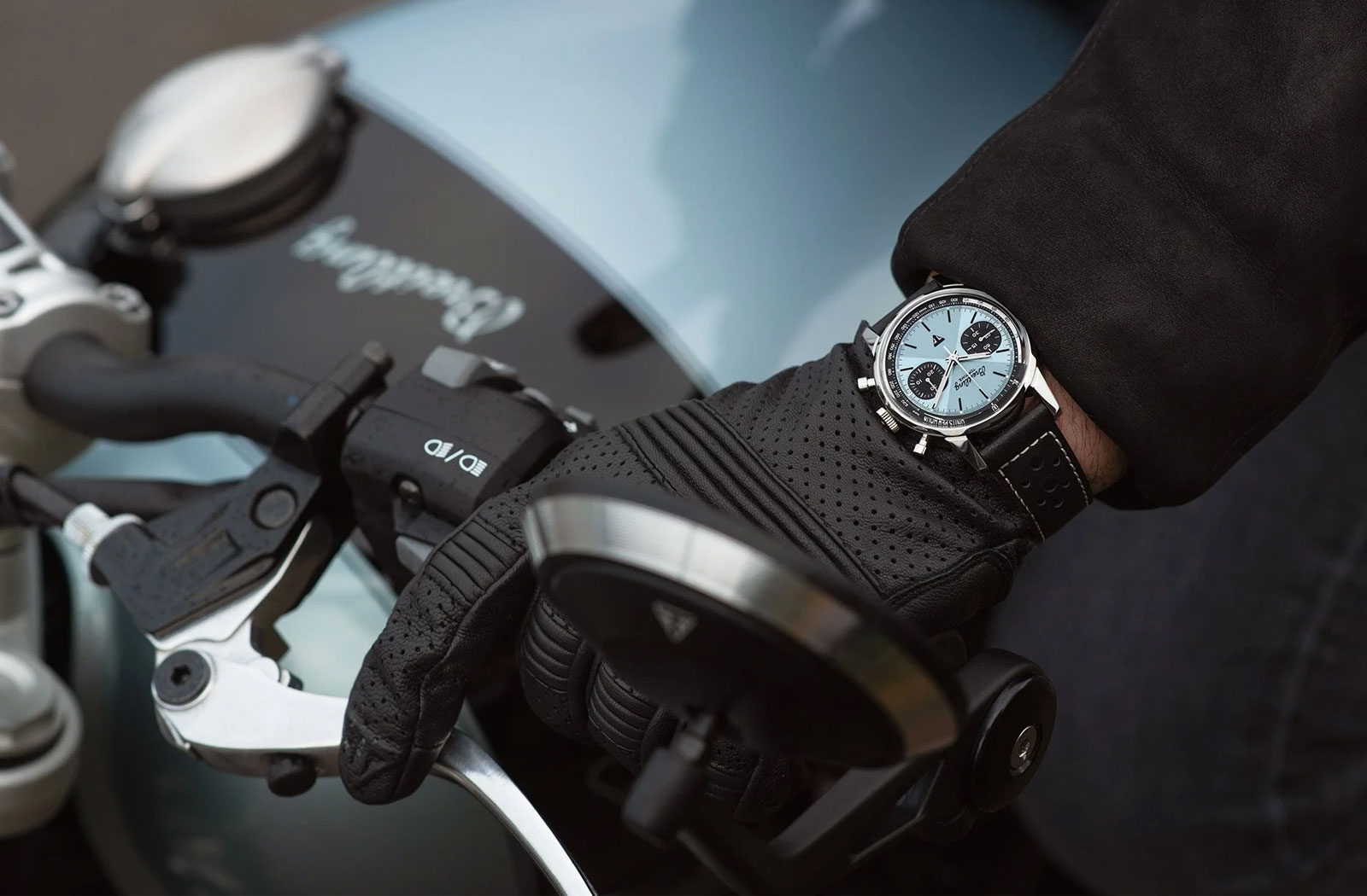 Triumph Breitling Speed Twin watch