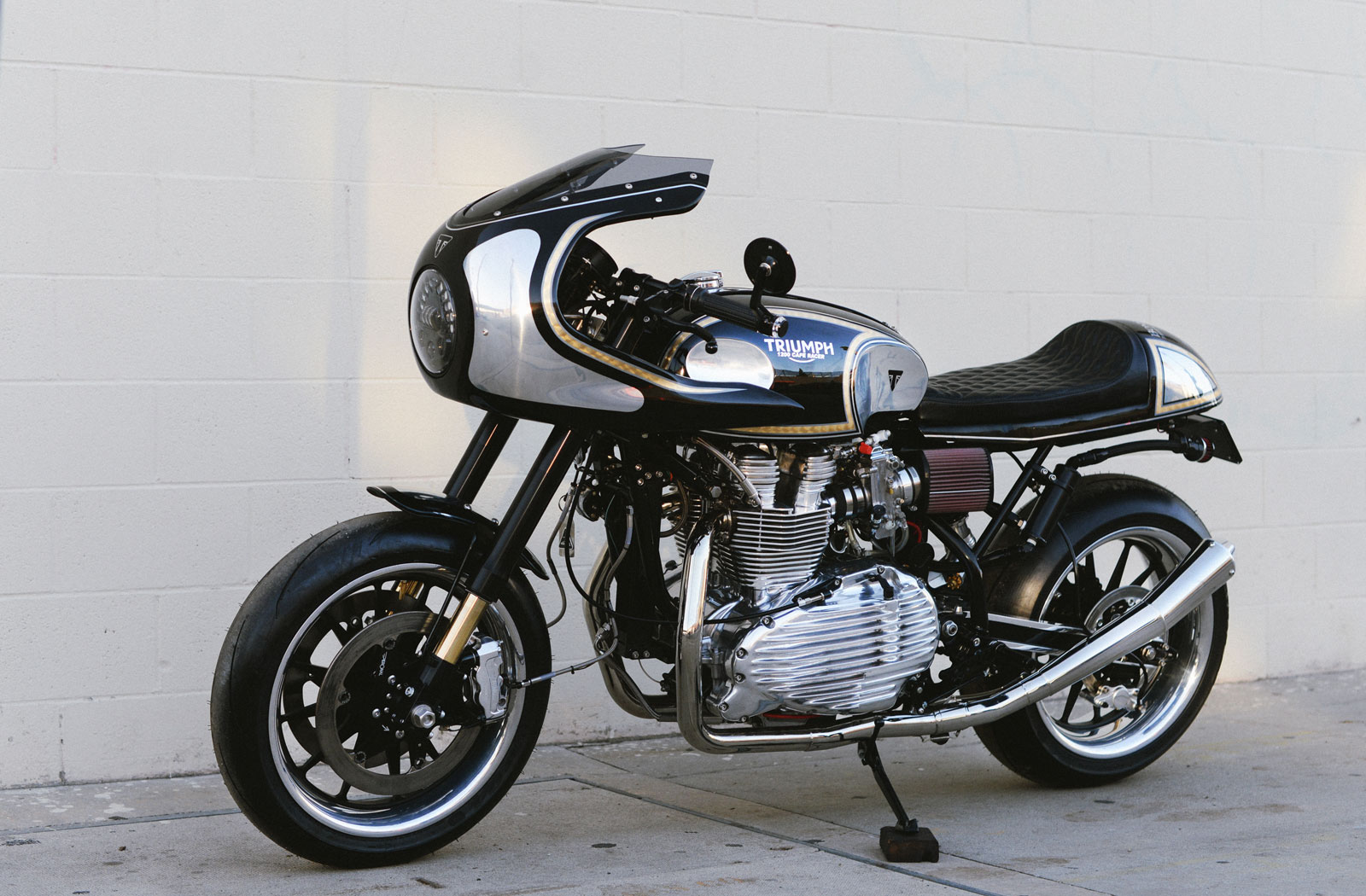 Weiss Performance Bonneville 1200 cafe racer