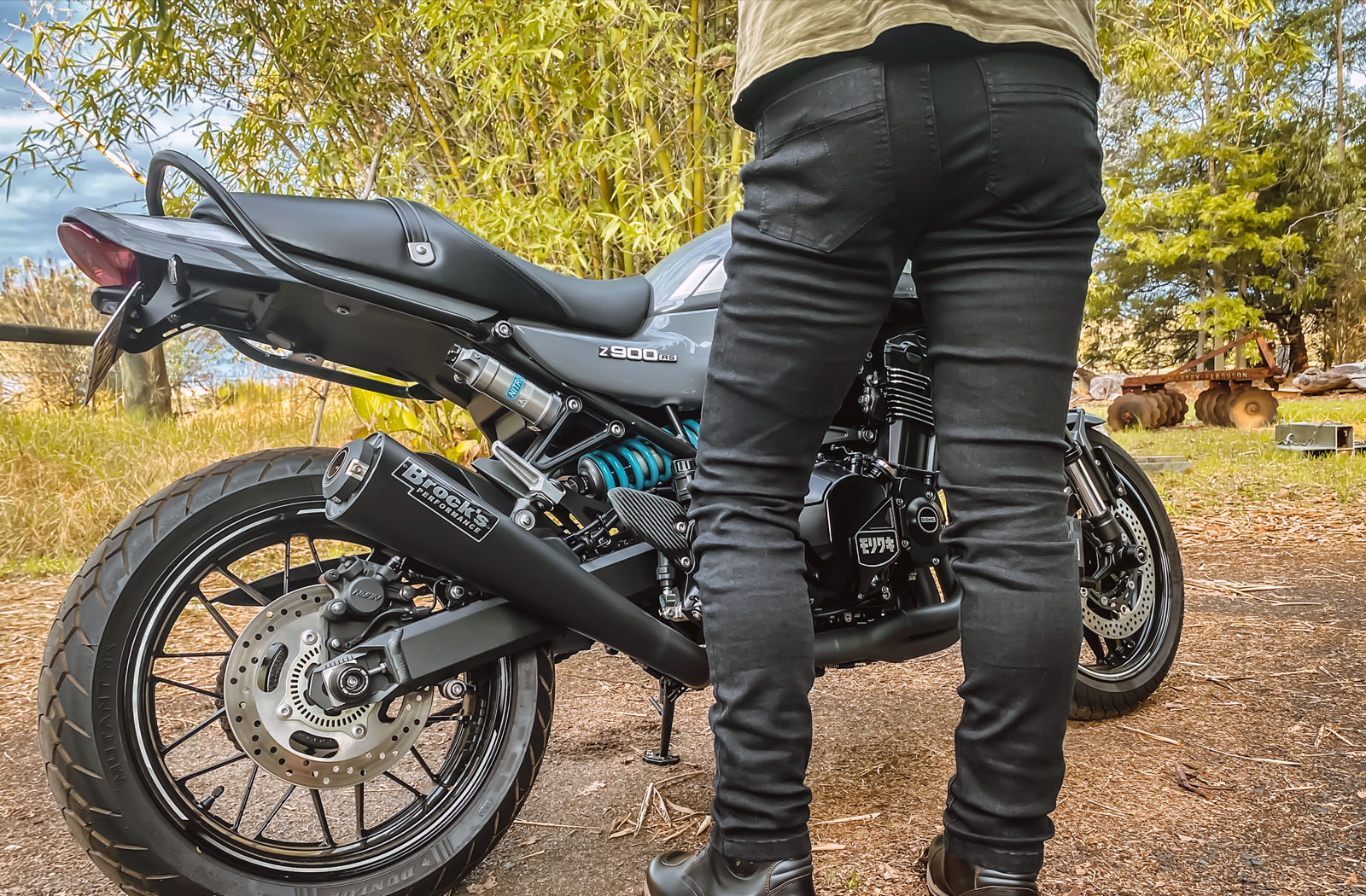 Akin Stealth motorcycle jeans