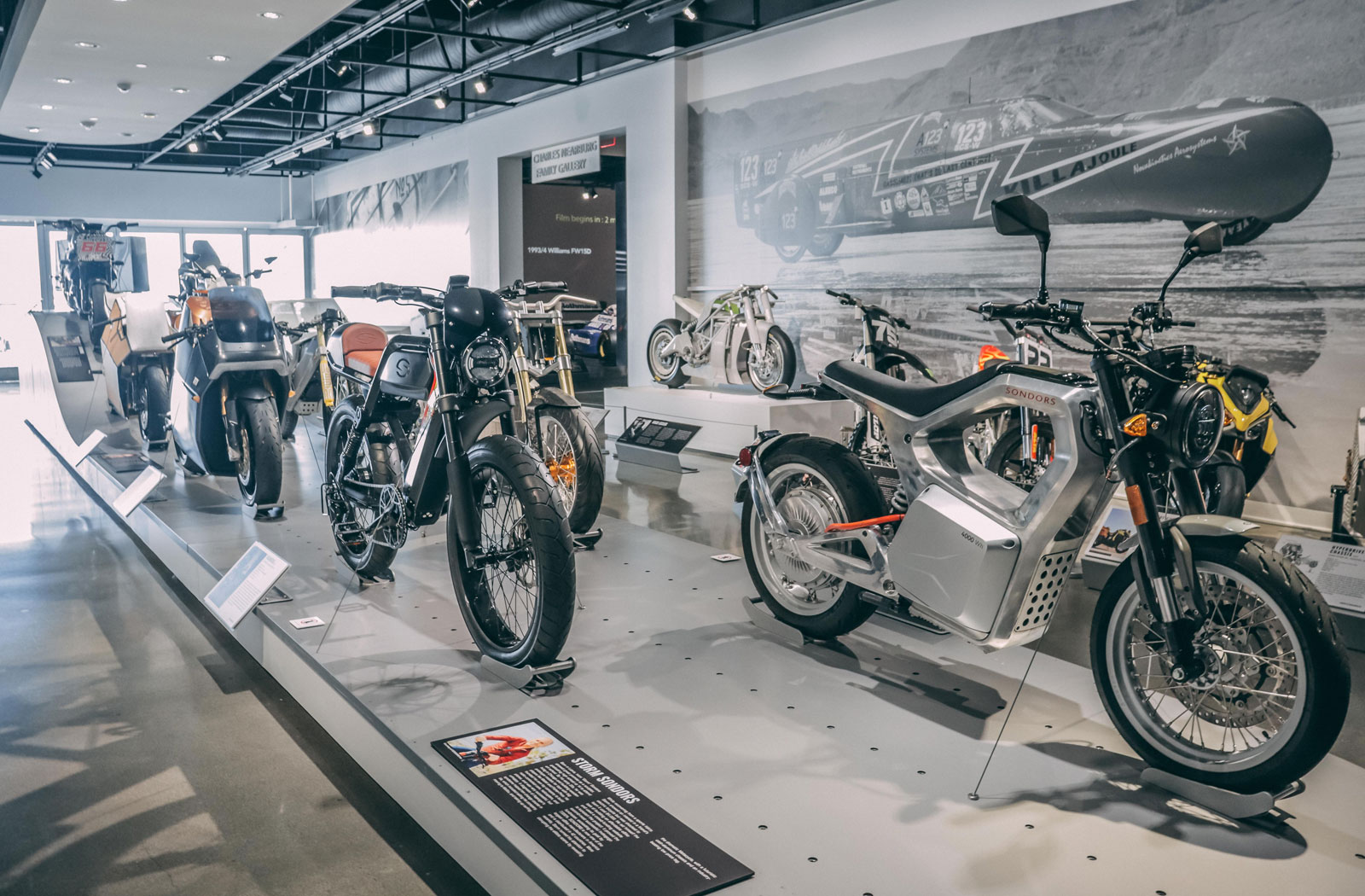 Electric Revolutionaries electric motorcycle exhibition