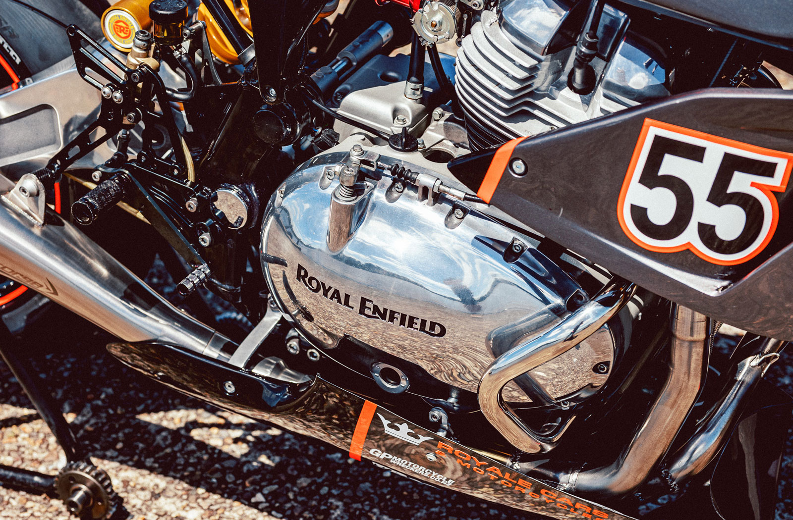 highly modified Continental GT650 racer