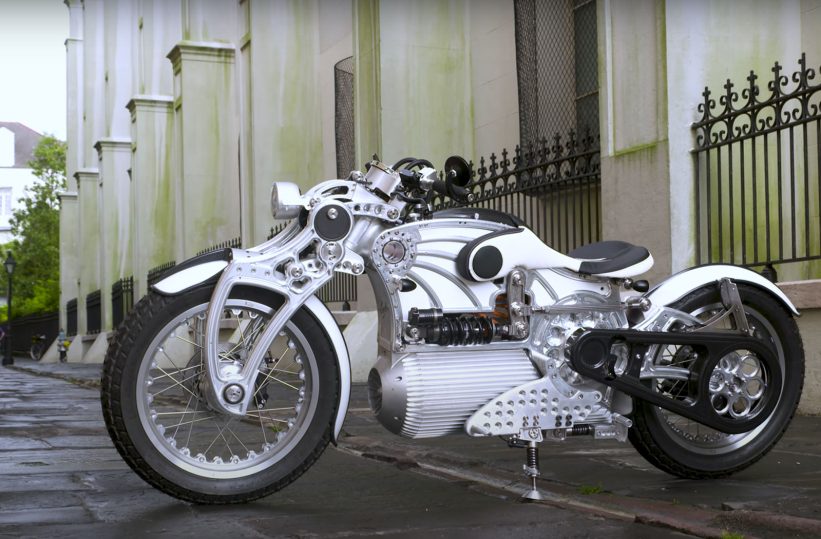 Curtiss 1 Electric Motorcycle Story - Return of the Cafe Racers