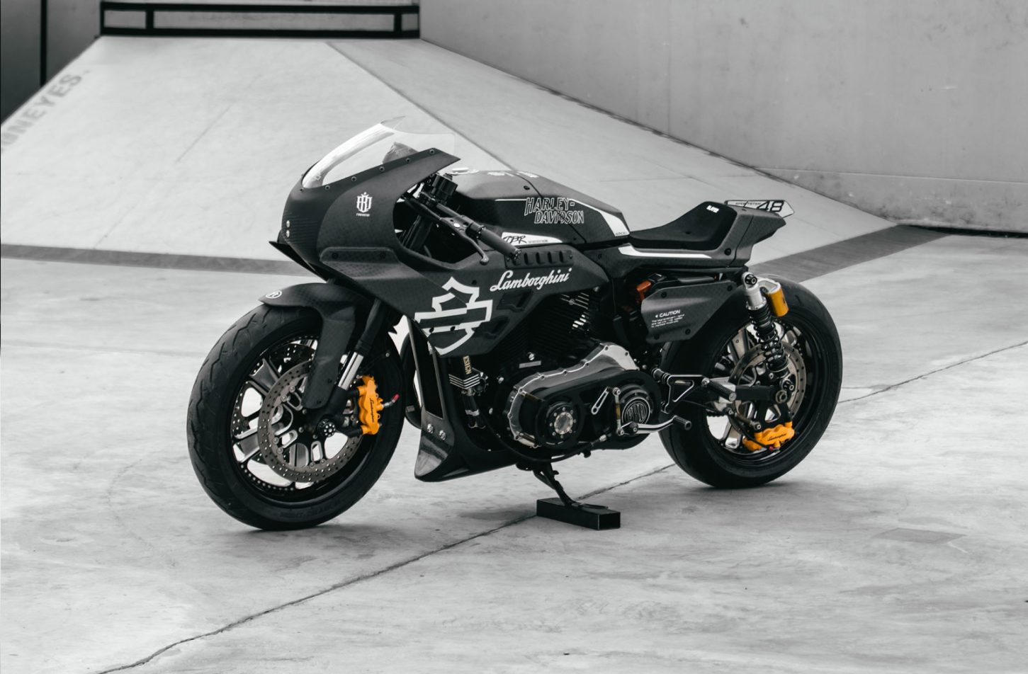 Slayed Sporty: FatBoy Design x Slayer House H-D Forty Eight - Return of ...