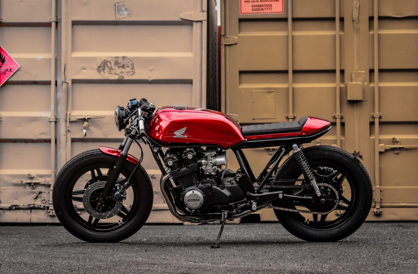 Scarlet Soul: Jax Garage Honda CB750F Cafe Racer - Return of the Cafe ...