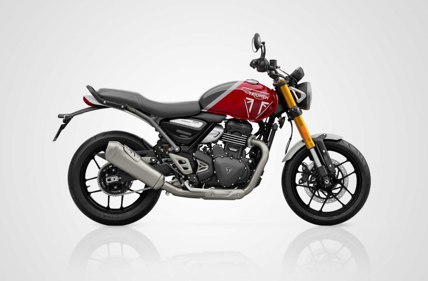 2024 Triumph Speed 400 and Triumph Scrambler 400 X Return of the Cafe