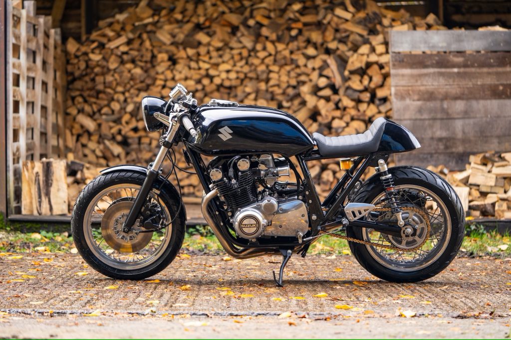 Suzuki T500 by TJ - Return of the Cafe Racers