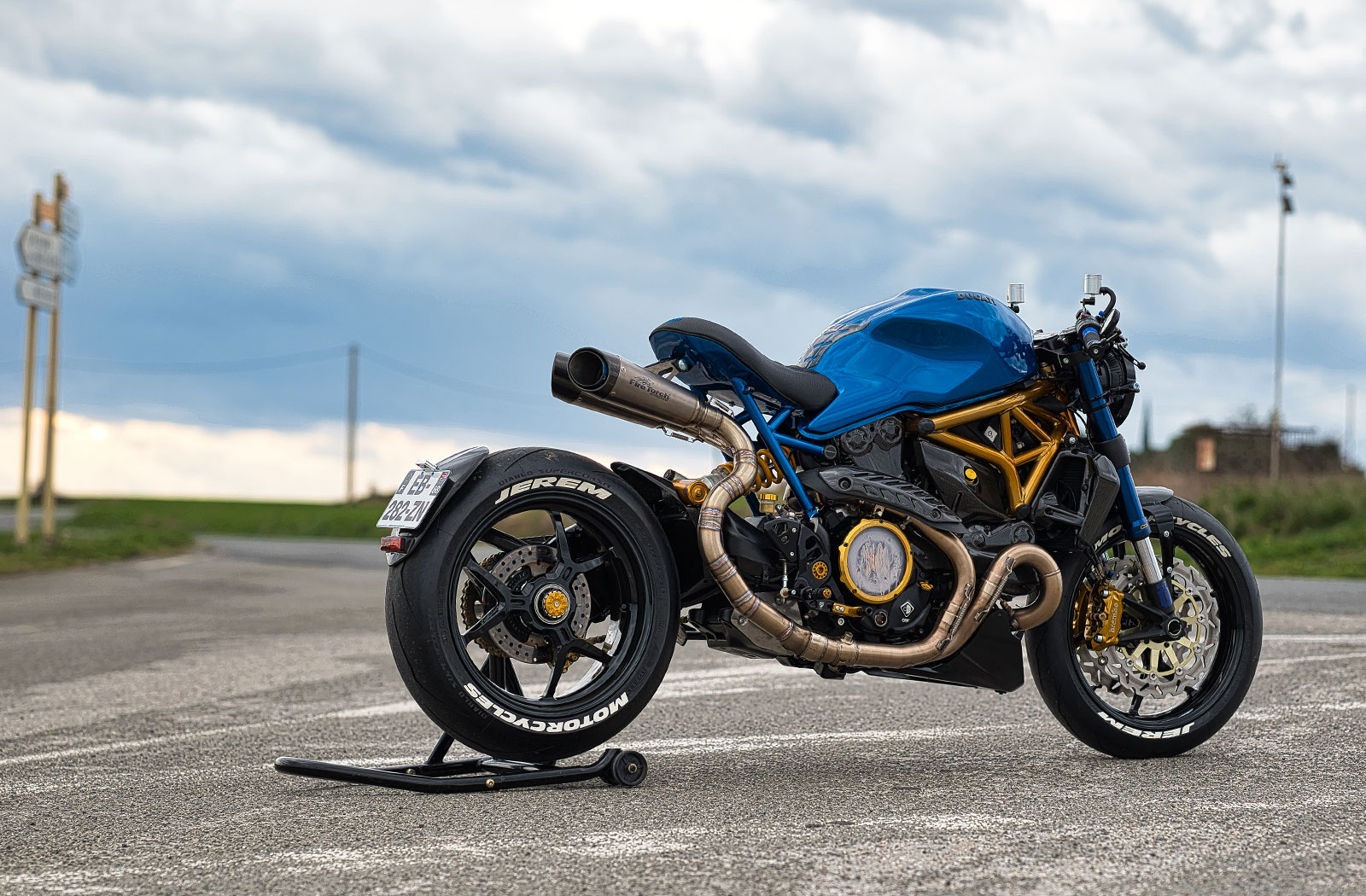 Jerem Motorcycles Ducati 821 cafe racer